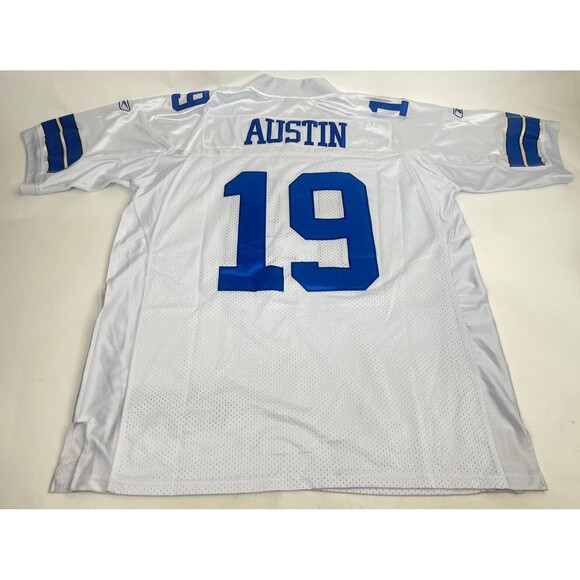 Equipment NFL Reebok Cowboys 19 Austin On Field Football Jersey Size 52 - Picture 6 of 10